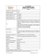 Agua destilada Galón, uso laboratorio, generador de vapor, equipos autoclaves, no peligroso. - Jelt