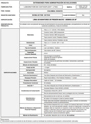 Línea Mon Presión Macho/Hembra 48" caja x 25 unidades, equipo de infusión, sustancias, anestésicas y líneas de monitoreo. - Jelt