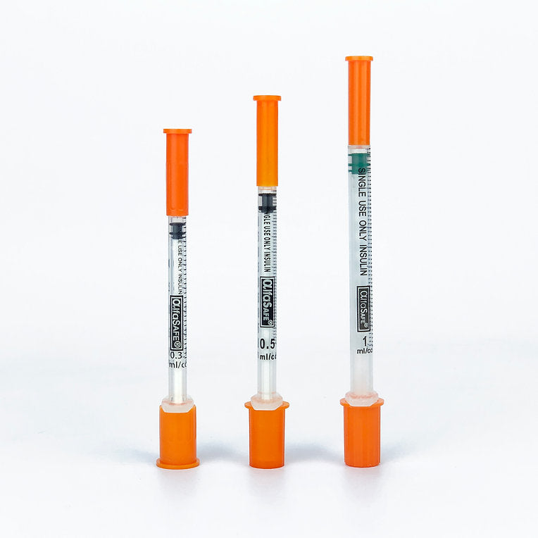 Jeringa de insulina 1 mL – Alfasafe