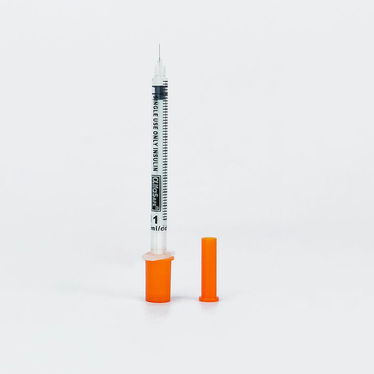 Jeringa de insulina 1 mL – Alfasafe