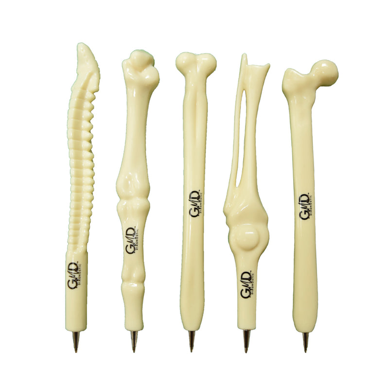 Set X 5 de Lapiceros Huesos GMD (GMD-LPS-H)