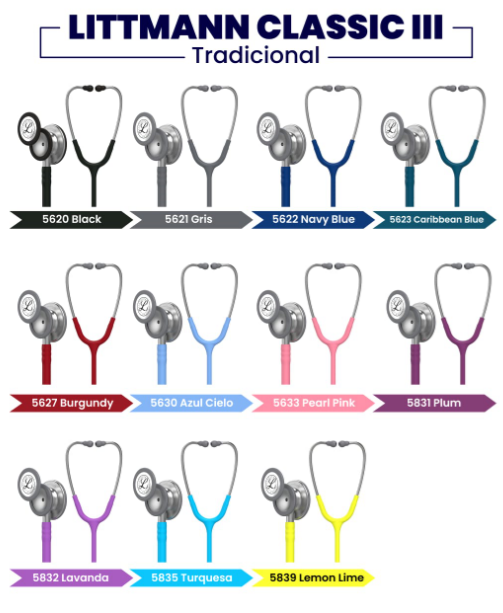 Fonendoscopio Littmann Classic III Edición Tradicional
