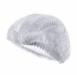 Gorro tipo oruga blanco paquete x100, cubre la cabeza y cabello, para evitar contaminación, diseño práctico y confortable, excelente ajuste - Jelt