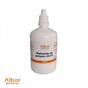 Hidróxido de Potasio 22.5% Albor 100ml - Jelt