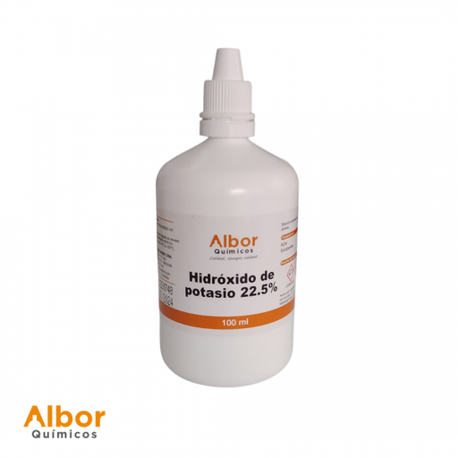 Hidróxido de Potasio 22.5% Albor 100ml - Jelt