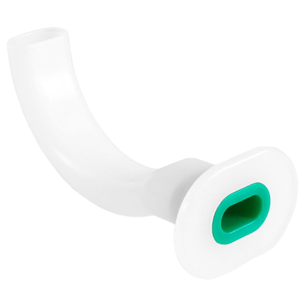 Cánula de guedel #2  tubo bucofaríngeo, cánula de oxigeno, boquilla transparente - Jelt