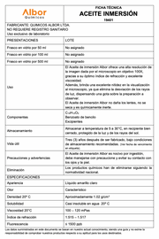 Aceite inmersión Albor - Jelt