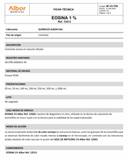 Eosina 1% Albor - Jelt