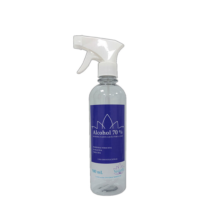 Alcohol al 70% Frasco x500mL Holandina