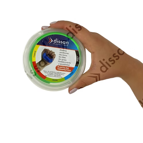 Plastilina Para Ejercicio Verde Ref. DSPV003 - Dissan