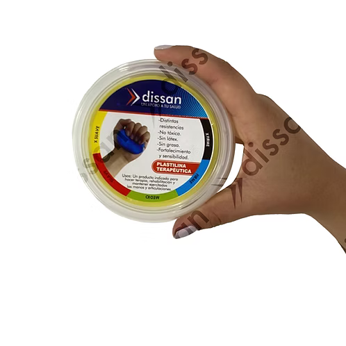 Plastilina Para Ejercicio Amarillo Ref. DSPA001 - Dissan
