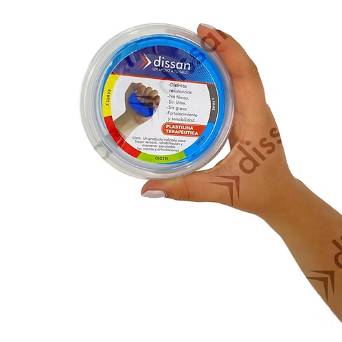 Plastilina Para Ejercicio Azul Ref. DSPAZ004 - Dissan