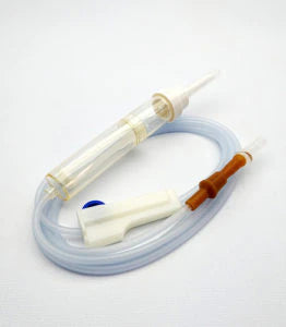 Equipo de transfusión de sangre con aguja 18g paquete x50 Gothaplast - Jelt