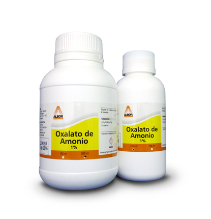 Oxalato de Amonio 1% Albor - Jelt