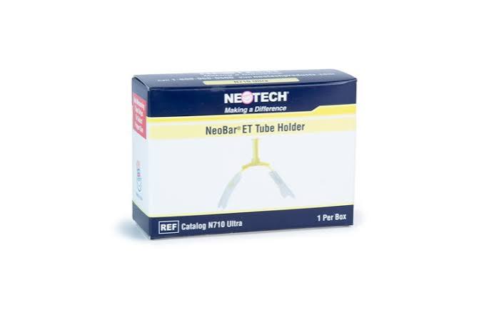 Sujetador de Tubo Endotraqueal NeoBar Ultra Amarillo N710 - Neotech Caja x5