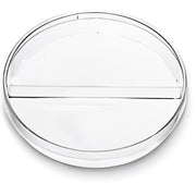 Caja petri plástica 94x15mm doble compartimento paquete X20 unidades, uso microbiológico de forma circular de plástico cristalino - Jelt