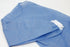Batón azul manga larga con puño blanco - Paquete x 10 - Jelt