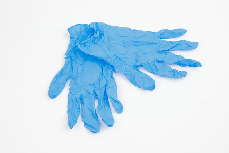 Guantes de nitrilo azul - Caja x 100 unidades - Jelt