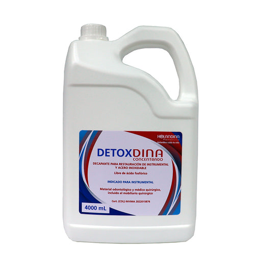Detoxdina 4000 ml - Decapante para restauración de instrumental y acero inoxidable - Jelt